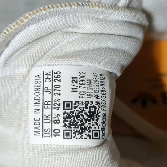 Adidas Women Original Top Ten RB W Casuals GV9440 orange stripes size 10 - Picture 9 of 11